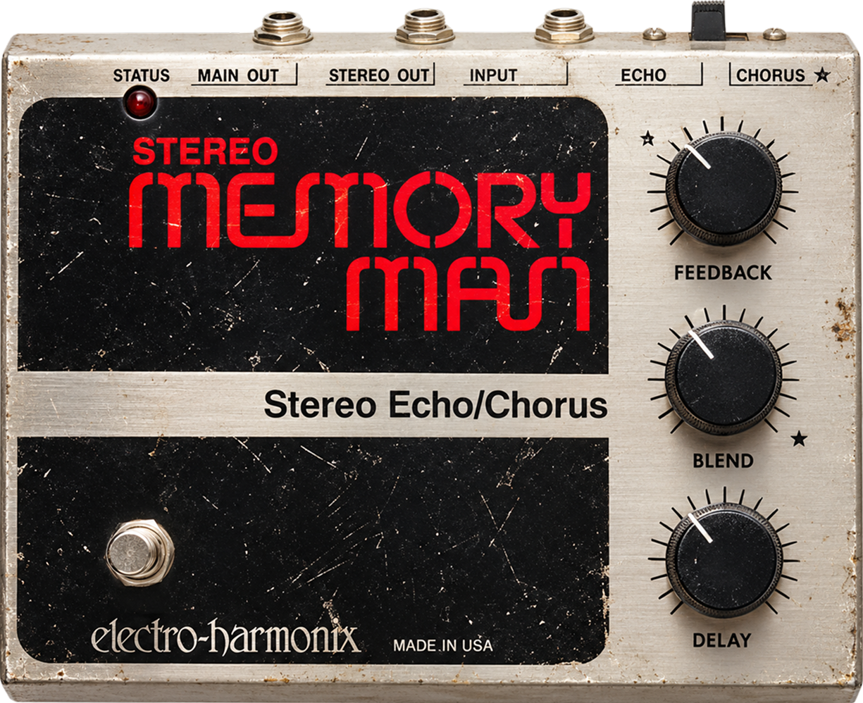 Electro Harmonix Stereo Memory Man - Stereo Echo/Chorus
