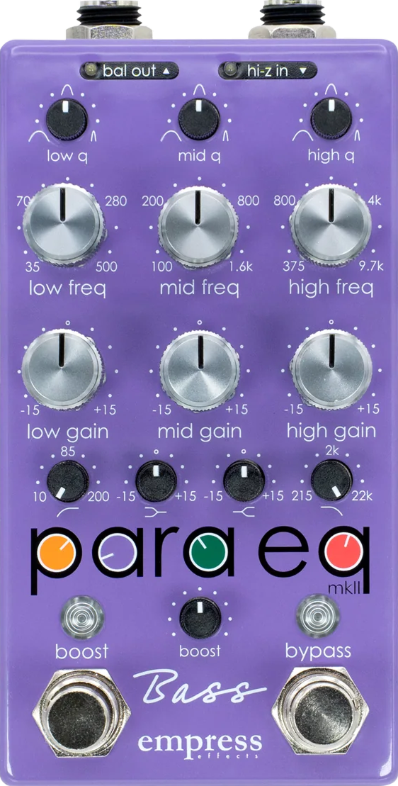Empress Effects Bass ParaEQ MKII