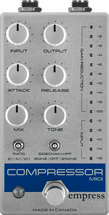 Empress Effects Compressor MKII Silver