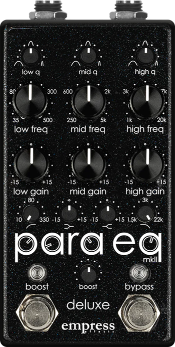 Empress Effects ParaEq MKII Deluxe Black