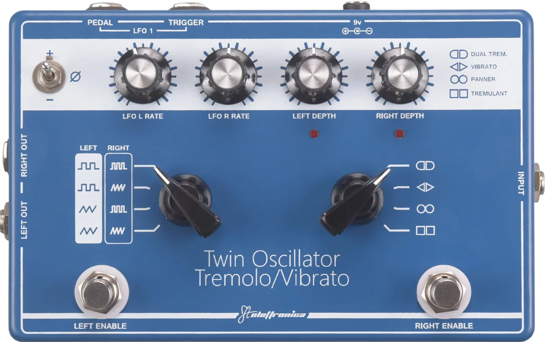 FTelettronica Twin Oscillator Tremolo/Vibrato