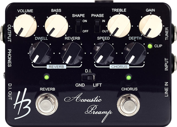 Harley Benton Acoustic Preamp