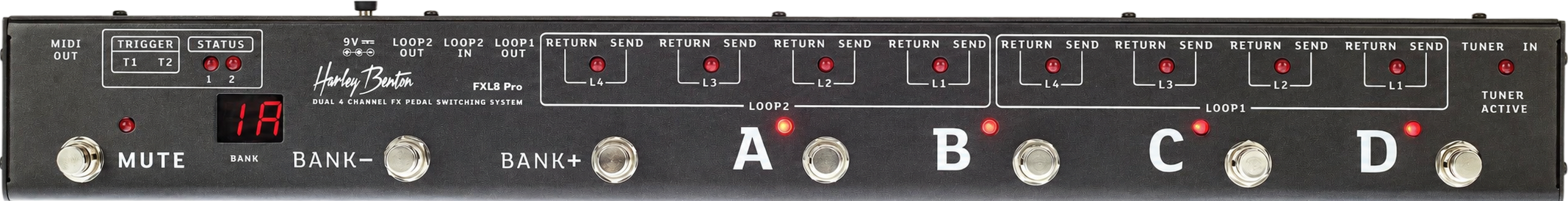 Harley Benton FXL8 Pro Switcher