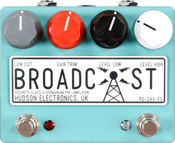 Hudson Electronics Broadcast Dual Foot Switch Mint