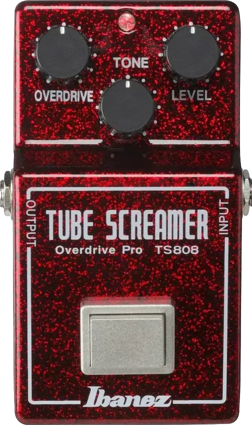 Ibanez TS808 40th Anniversary Ruby Red Sparkle