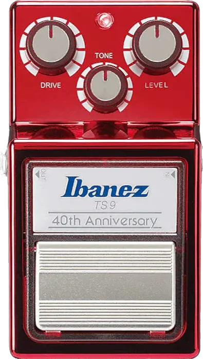 Ibanez TS9 Tube Screamer 40th Anniversary Metallic Red