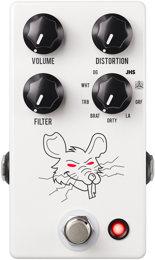 JHS Pedals Packrat White