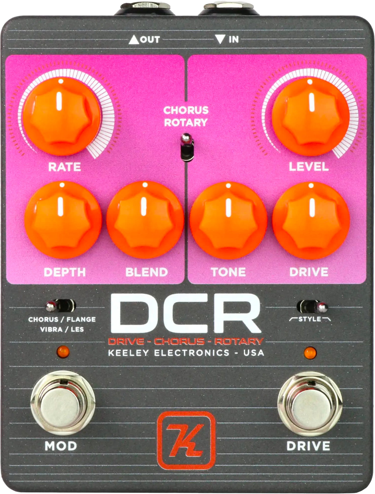 Keeley DCR Drive Chorus Rotary