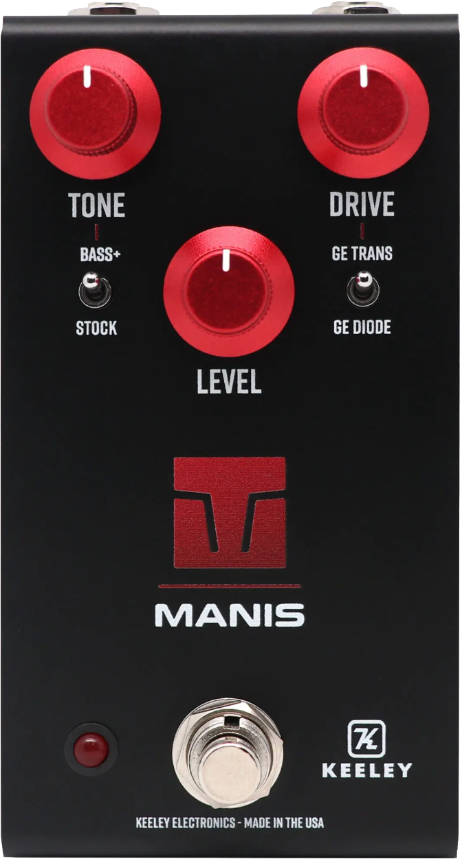 Keeley Manis Overdrive Black