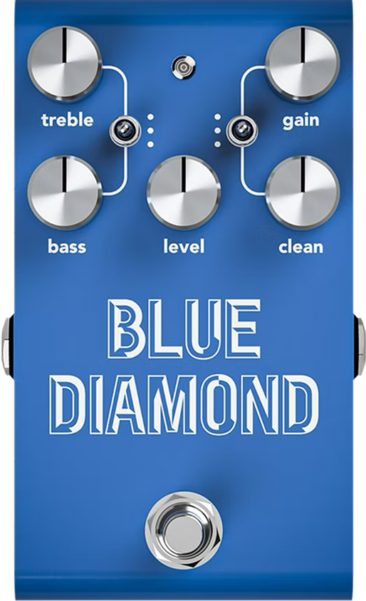 King Pedals Blue Diamond