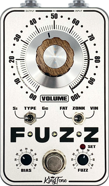 Kingtone miniFUZZ v2 Silver