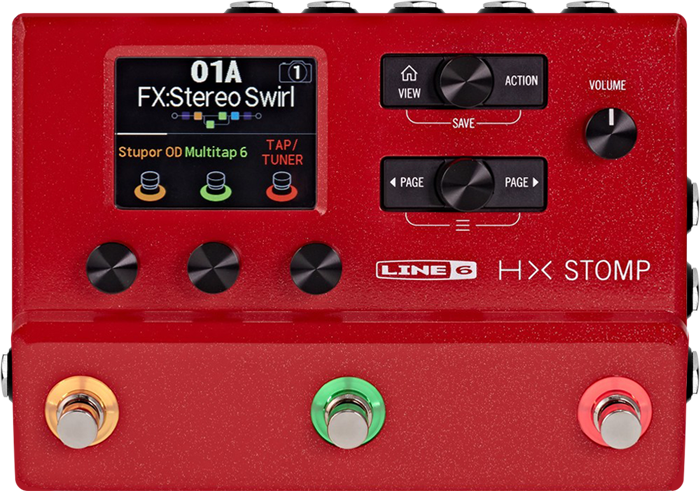 Line 6 HX Stomp Red