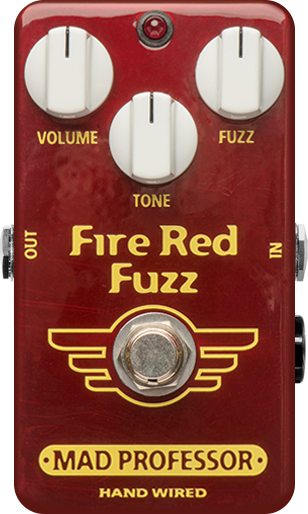 Mad Professor Fire Red Fuzz Hand Wired