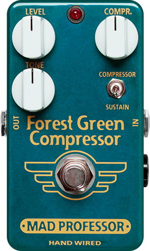 Mad Professor Forest Green Compressor Hand Wired