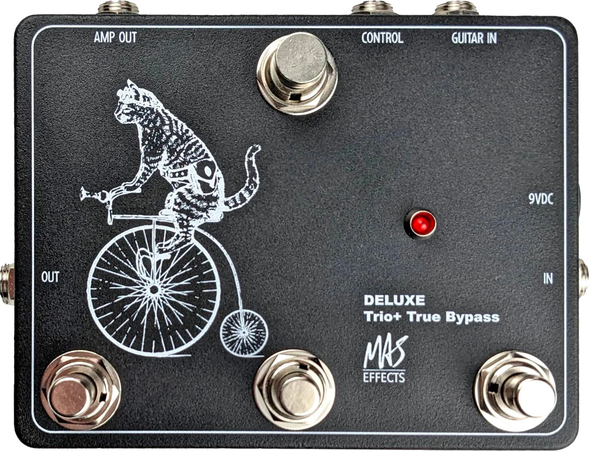 MAS Effects Deluxe Trio+ True Bypass