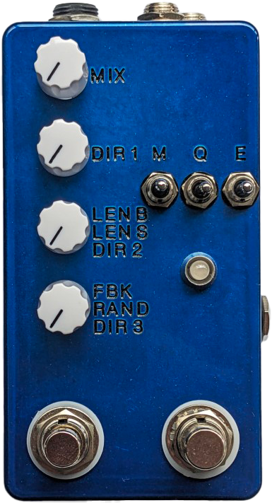 Montreal Assembly Count to Five Transparent Blue