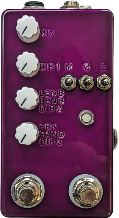 Montreal Assembly Count to Five Transparent Purple
