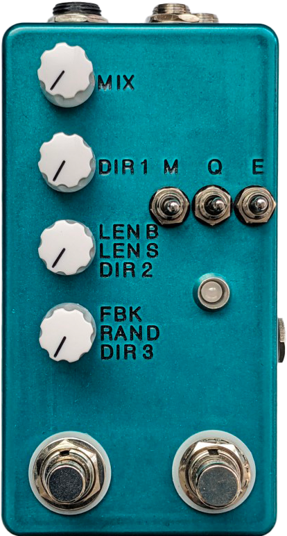 Montreal Assembly Count to Five Transparent Turquoise