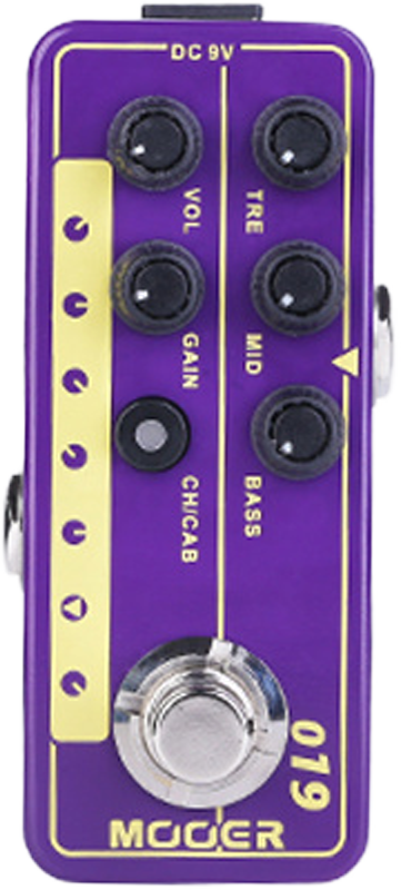 Mooer 019 UK Gold PLX