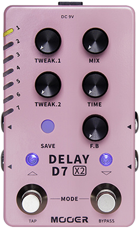 Mooer Delay D7 X2
