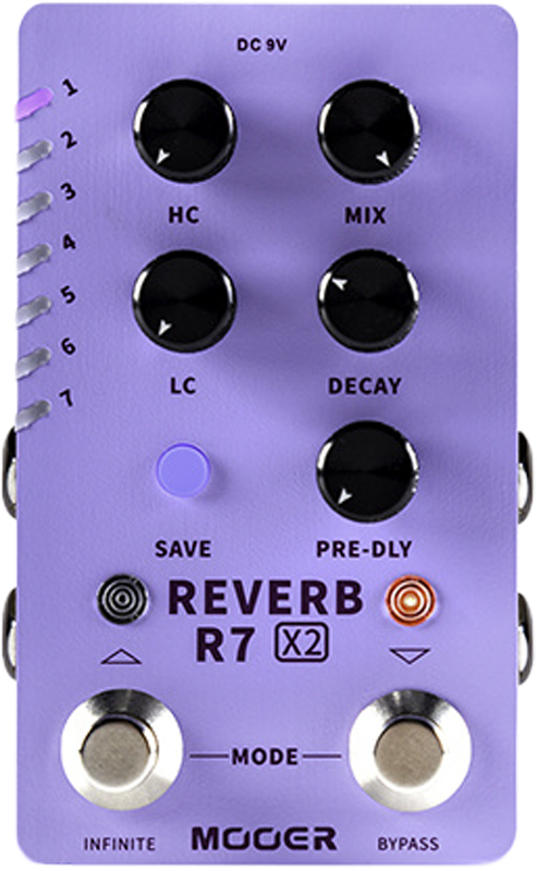 Mooer Reverb R7 X2