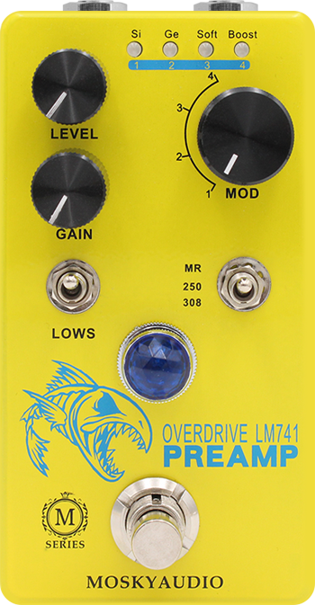 Mosky Audio Overdrive LM741 Preamp
