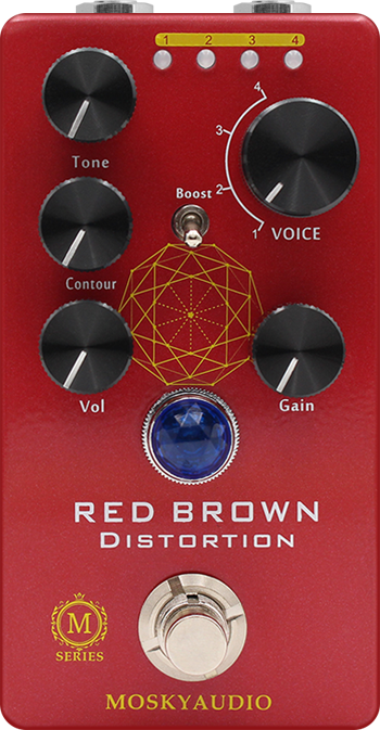 Mosky Audio Red Brown Distortion