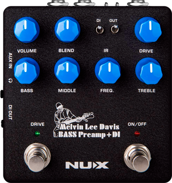 NUX Melvin Lee Davis Bass Preamp + DI