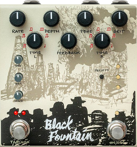 Old Blood Noise Endeavors Black Fountain Stereo Cream