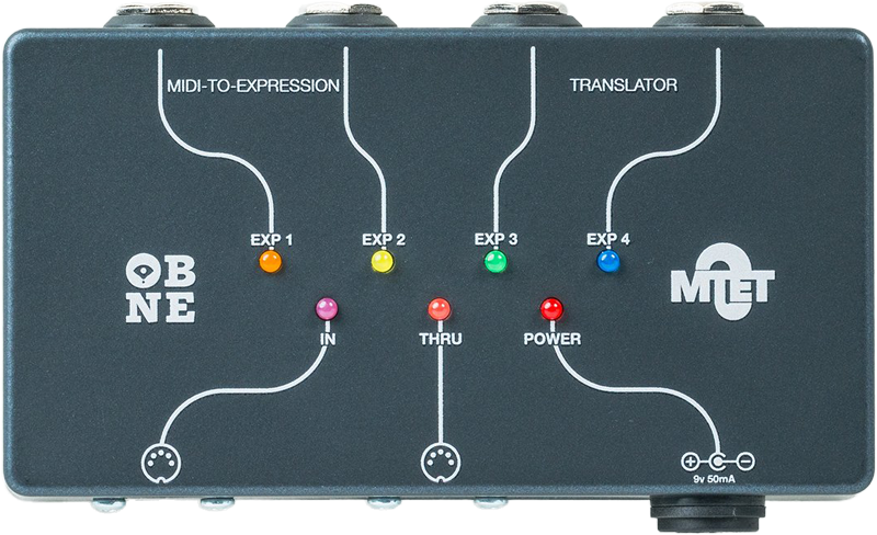 Old Blood Noise Endeavors MTET Midi to Expression Translator