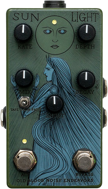 Old Blood Noise Endeavors Sunlight Dynamic Reverb Drab Olive