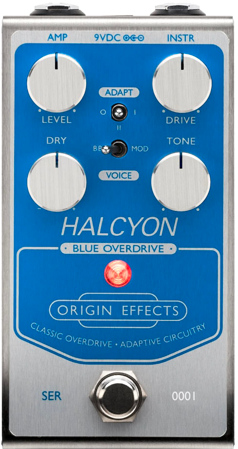 Origin Effects Halcyon Blue Overdrive
