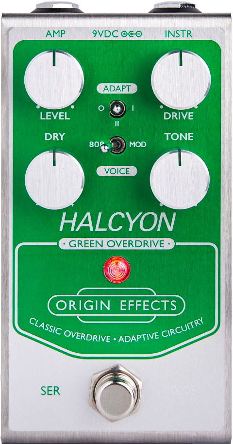 Origin Effects Halcyon Green Overdrive