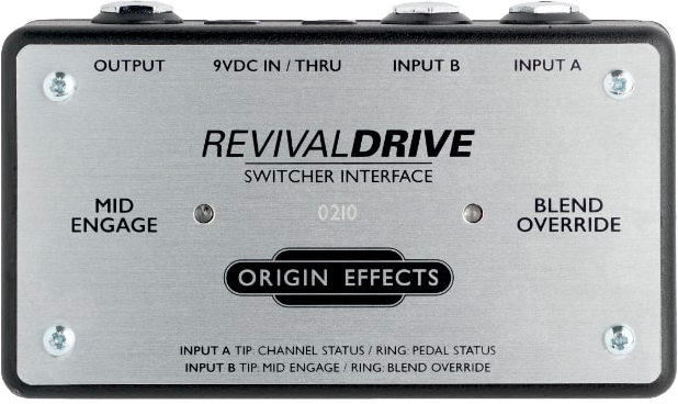 Origin Effects Switcher Interface for RevivalDRIVE