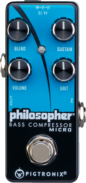 Pigtronix Philosopher Bass Compressor Micro
