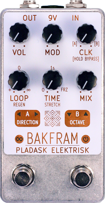 Pladask Elektrisk Bakfram