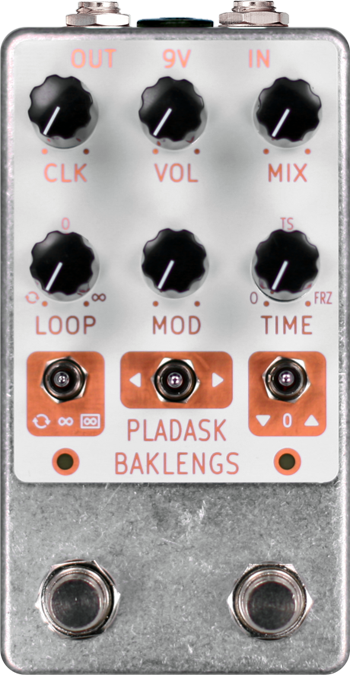 Pladask Elektrisk Baklengs White