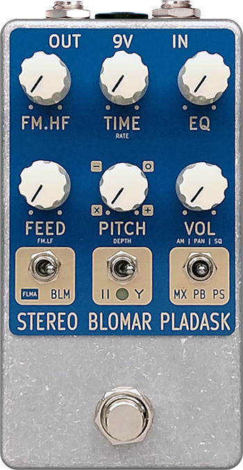 Pladask Elektrisk Stereo Blomar