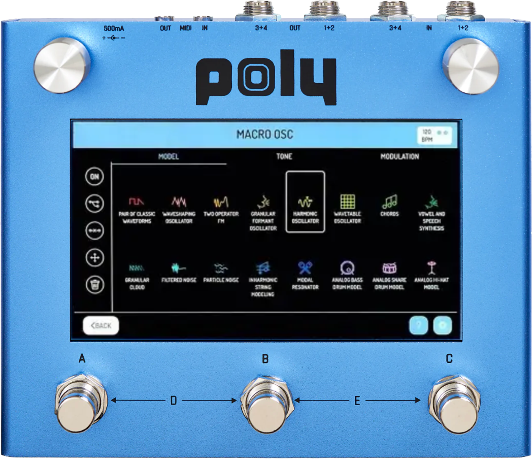 Poly Effects Beebo Blue