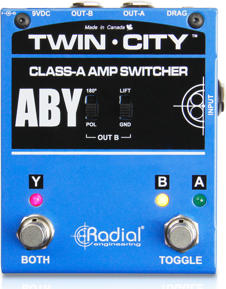 Radial Engineering Radial Engineering Twin-City (ABY Switcher)