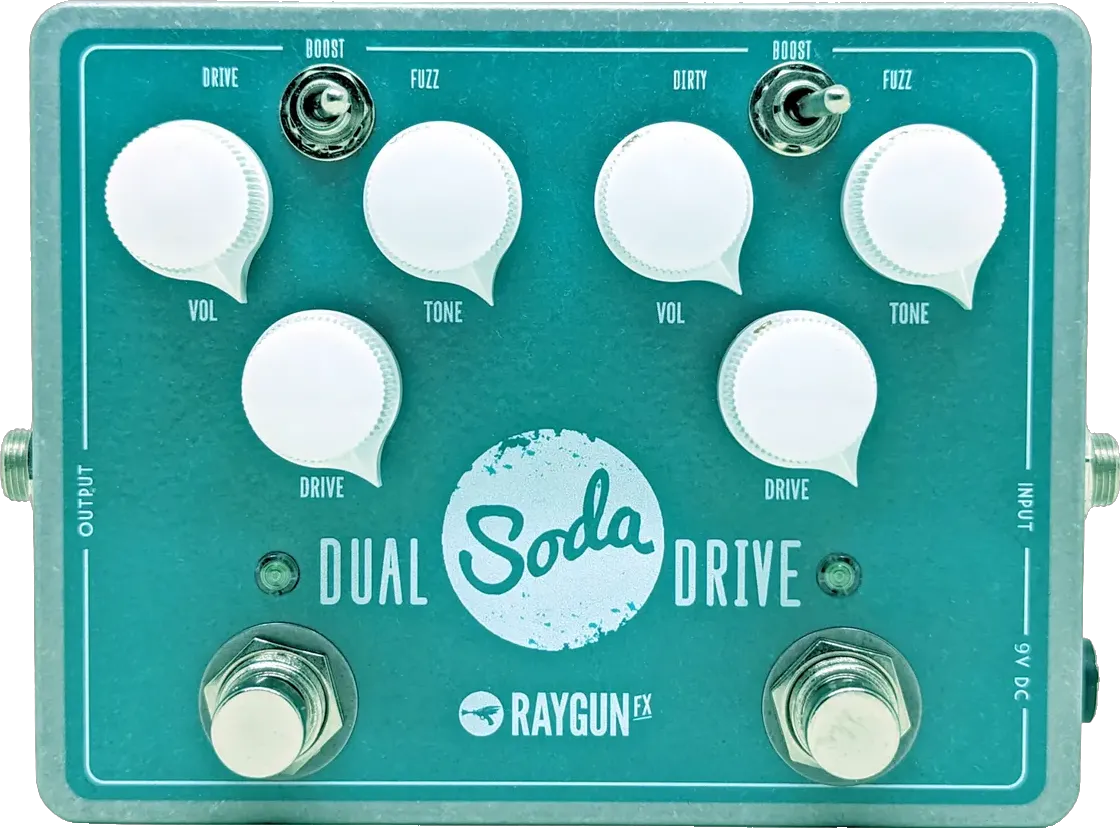 Raygun FX Dual Soda Drive Green