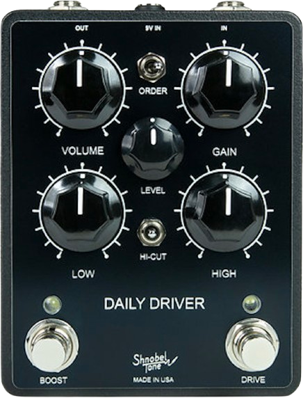 Shnobel Tone Daily Driver Boost Black