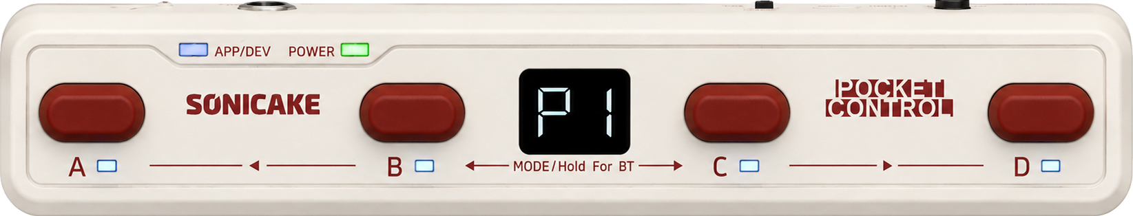 Sonicake Pocket Control (Red White)