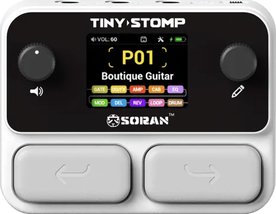 Soran Audio Tiny Stomp (White)