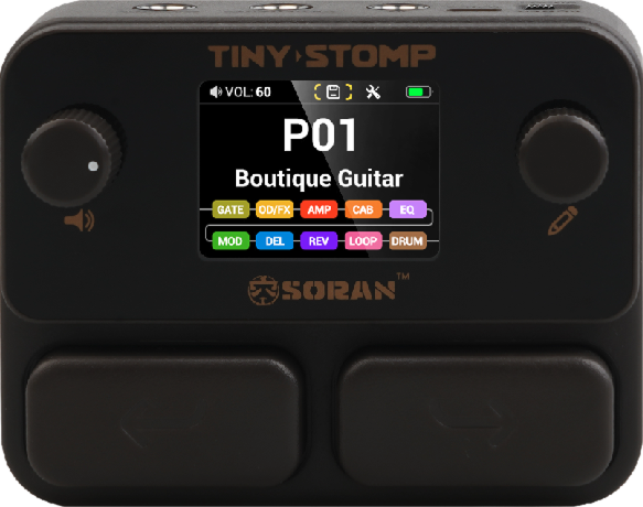 Soran Audio Tiny Stomp (Black)