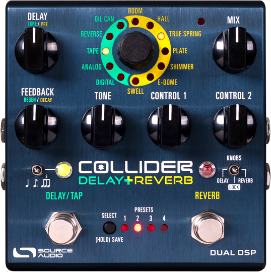 Source Audio Collider Delay + Reverb