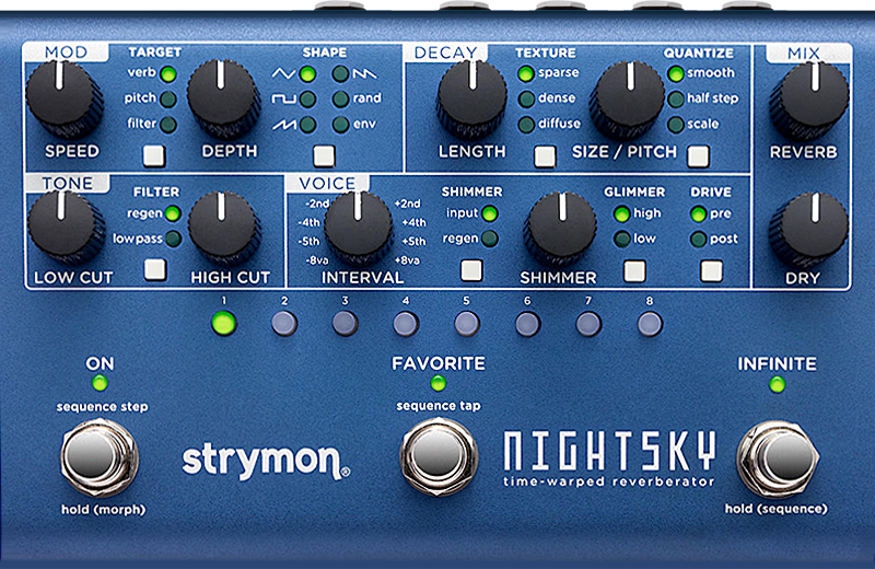 Strymon NightSky Experimental Reverb