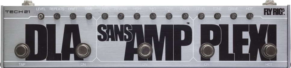 Tech 21 NYC Fly Rig 5 SansAmp Plexi