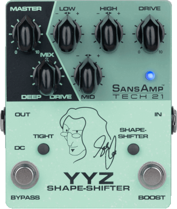 Tech 21 NYC SansAmp YYZ Shape-Shifter