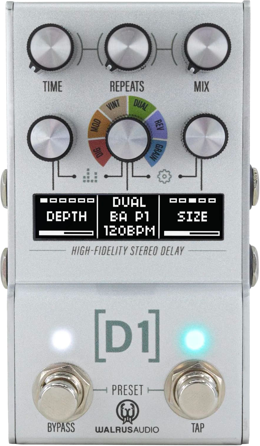 Walrus Audio D1 High-Fidelity Delay MKII